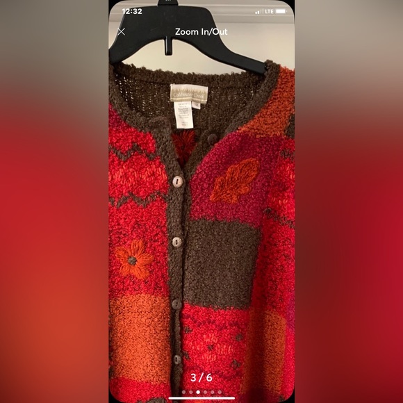 NEW GORGEOUS CWC PLUS CARDIGAN SIZE 1X - Picture 6 of 7